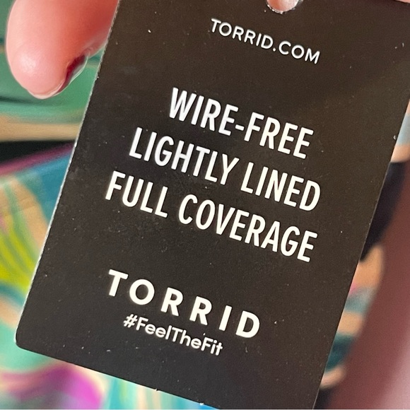 NWT Torrid Wireless Mesh High Neck One Piece Swimsuit 2X - Picture 11 of 11